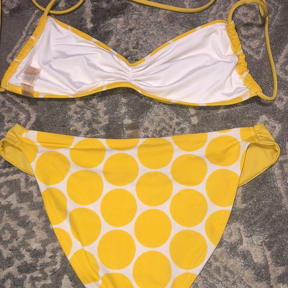 YELLOW POLKA DOT BIKINI - Picture 6 of 7